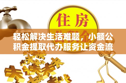 和龙轻松解决生活难题，小额公积金提取代办服务让资金流动更便捷