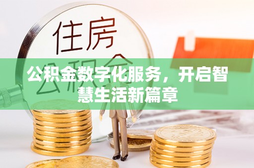 和龙公积金数字化服务，开启智慧生活新篇章